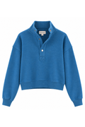 Quarter Snap Sweatshirt by TENLY