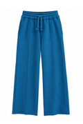 Wide Leg Raw Seamed Joggers by TENLY