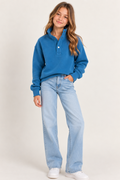 Quarter Snap Sweatshirt by TENLY