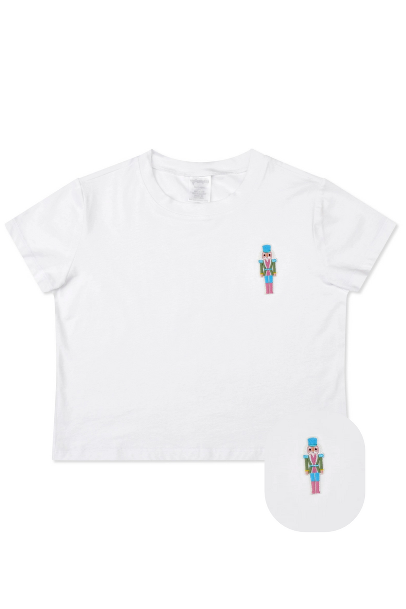 Sweet Nutcracker Embroidered T-Shirt