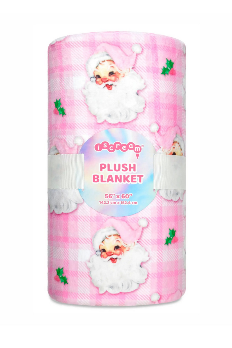 Merry Santa Plush Blanket by iScream