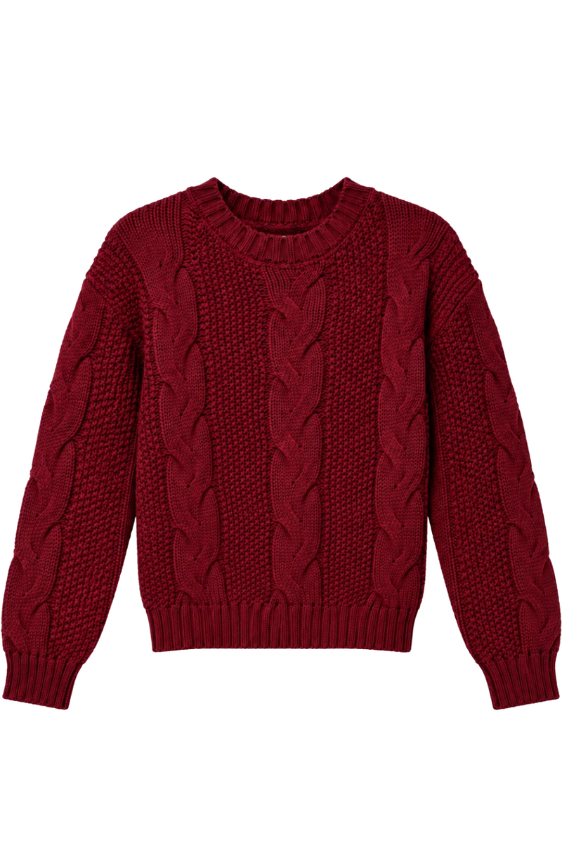 Boden Braided Cable Sweater by TENLY