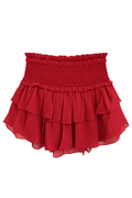 Girls Bianca Skirt in Red by Katie J NYC