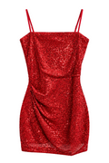 Girls Maddy Dress in Ruby by Katie J NYC