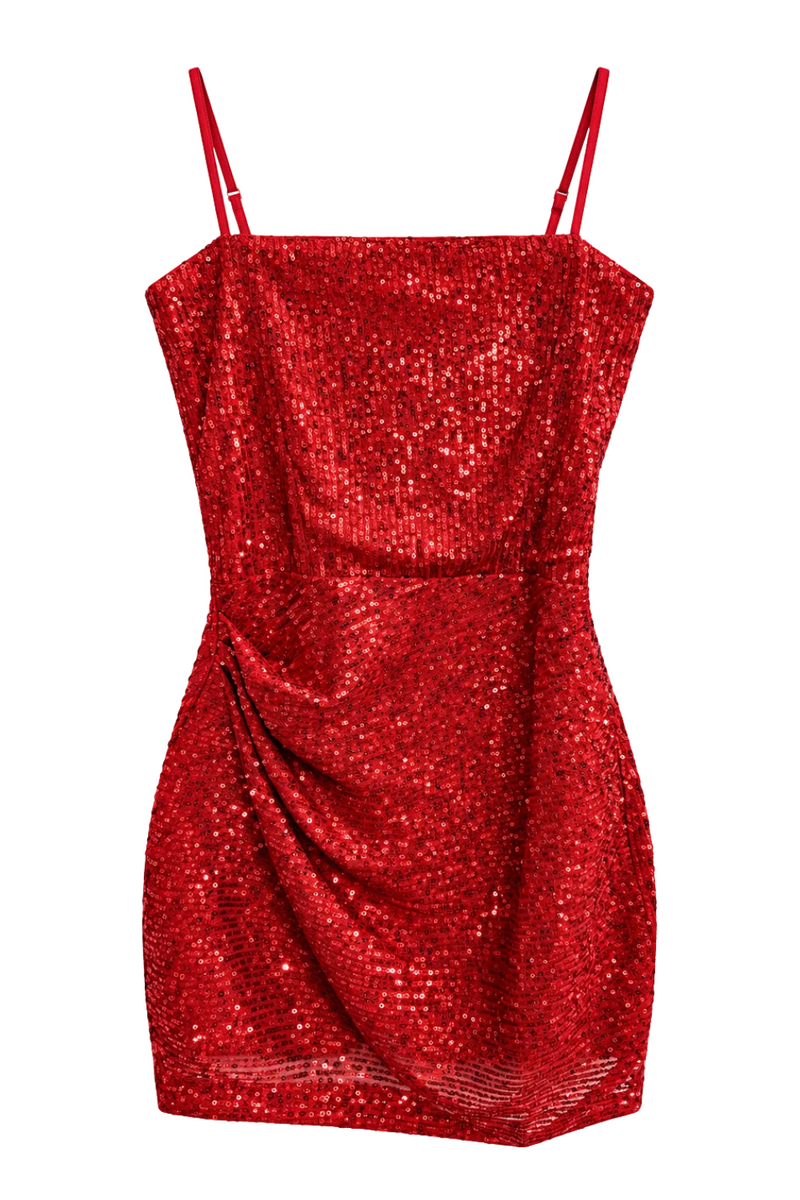 Girls Maddy Dress in Ruby by Katie J NYC