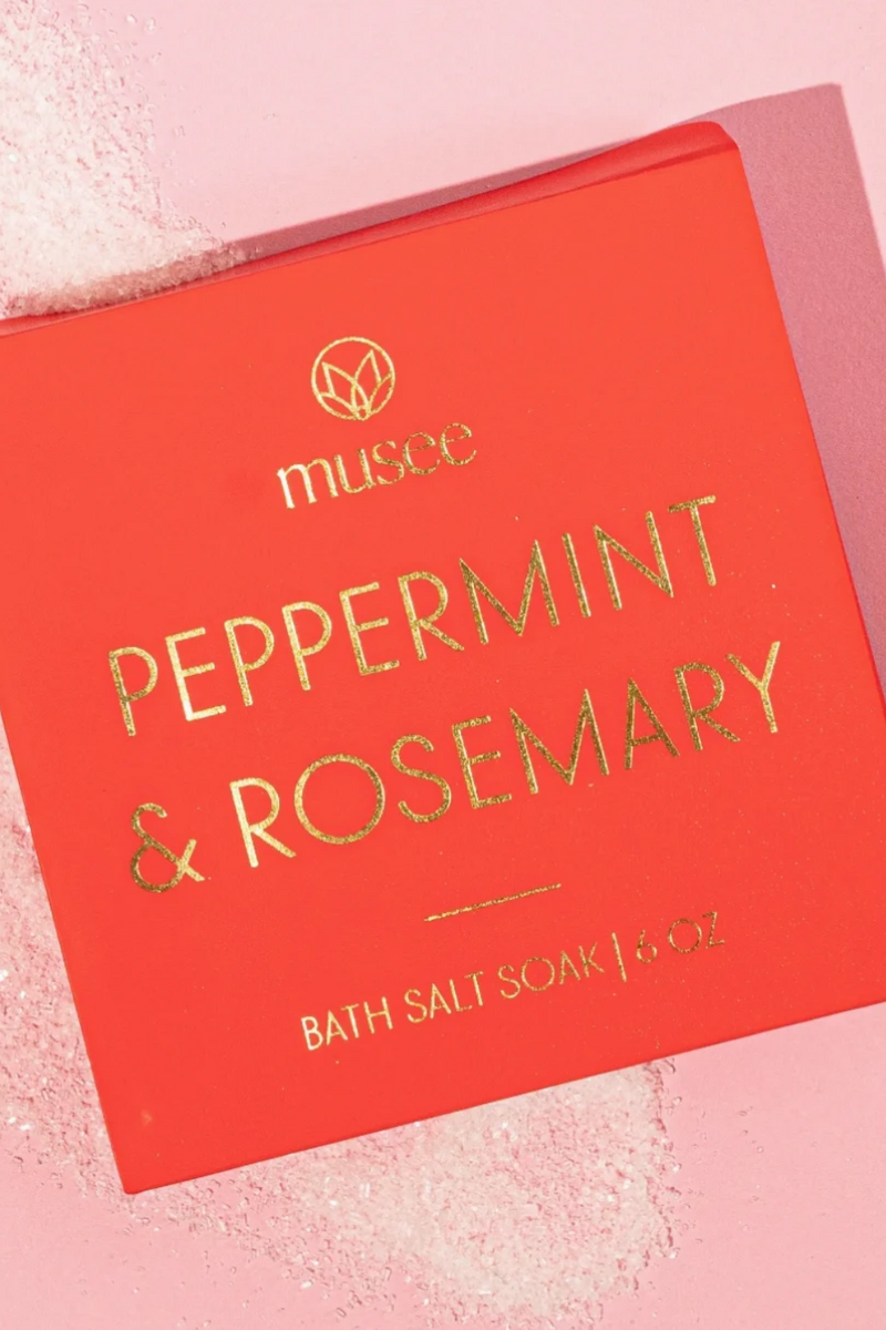 Peppermint & Rosemary Mini Salt Soak