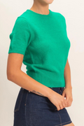 Felicity Short Sleeve Sweater