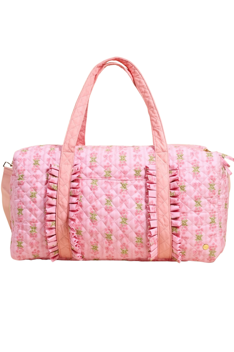 On-The-Go Quilted Weekender Bag in Oh So Fancy Pink