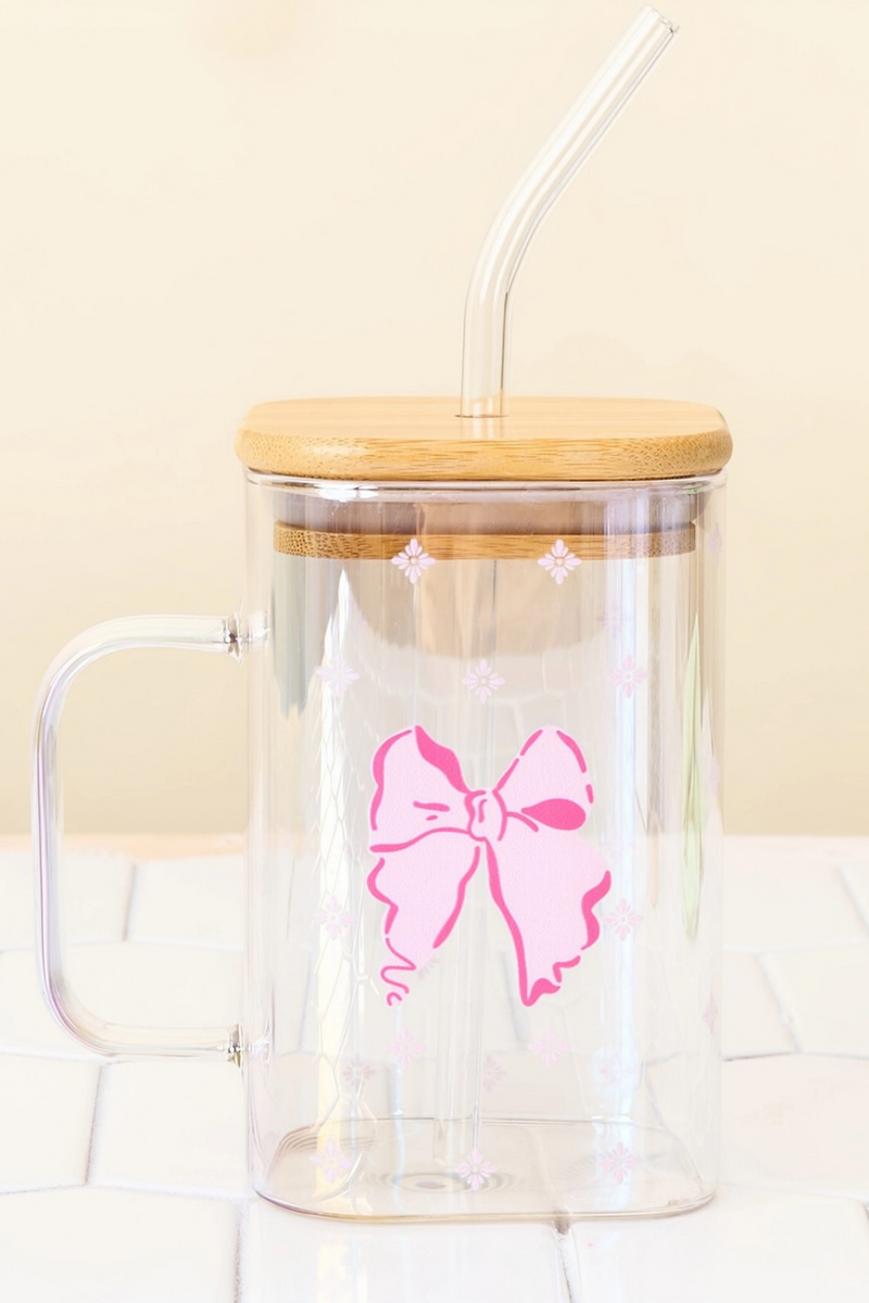 Bow Glass Cup
