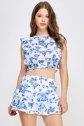 Malibu Ruffle Skort Set