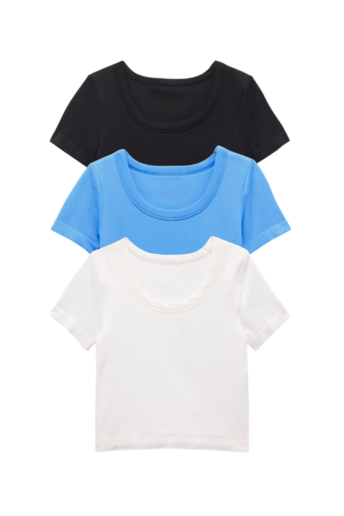 Girls Seamless Double Lined Top by Suzette