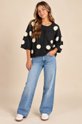 Minnie Dotted Cardigan
