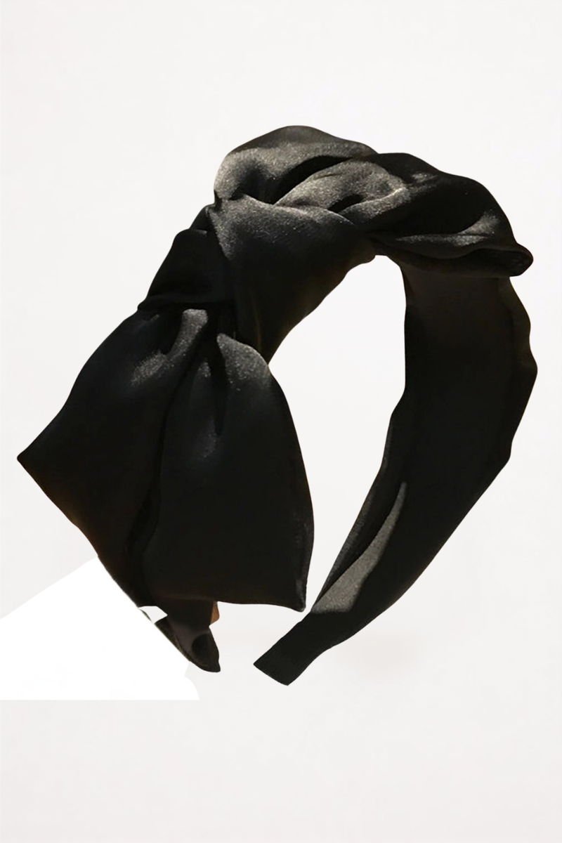 Satin Bow Headband