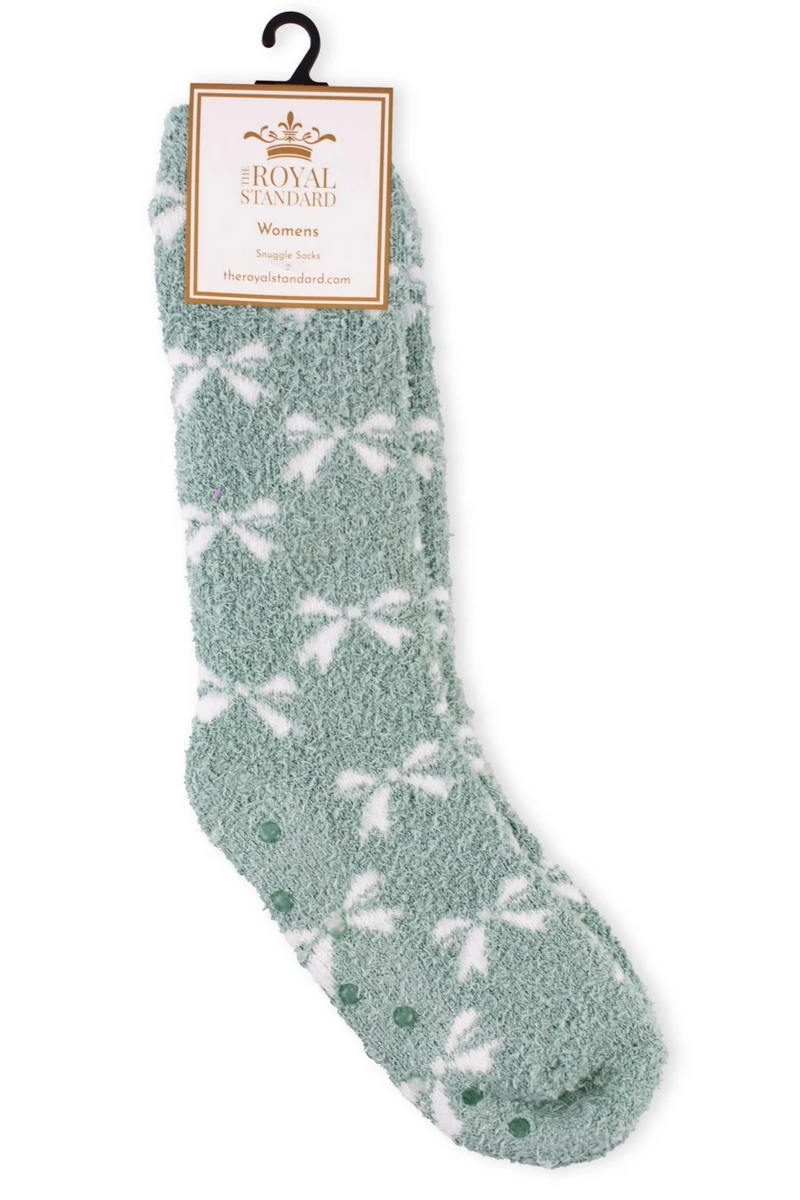 Women's Hannah Bow Snuggle Socks