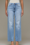 Ella Classic Straight Mid Rise Jean by HIIDDEN