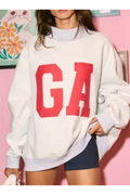 Georgia/GA Reversible Mockneck Sweatshirt