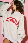 Georgia/GA Reversible Mockneck Sweatshirt