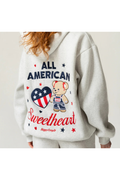 All American Hoodie by Happy Camp3r