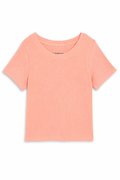 Katie J NYC Girls Livi Tee in Apricot Blush