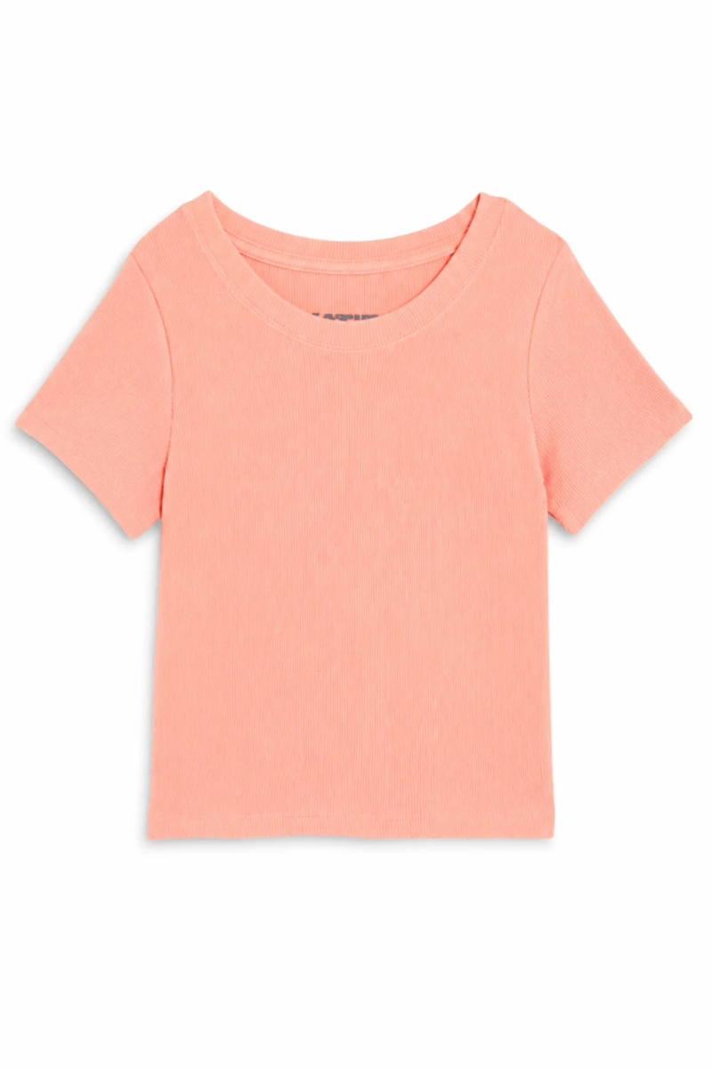 Katie J NYC Juniors Livi Tee in Apricot Blush