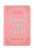 Look Up, Girl Faux Leather Devotional