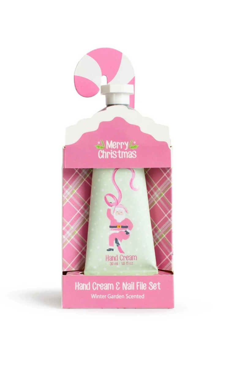 Wrapped in Ribbons Hand Cream and Nail File Set