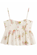 Katie J NYC Juniors Meena Top in Vintage Wildflower