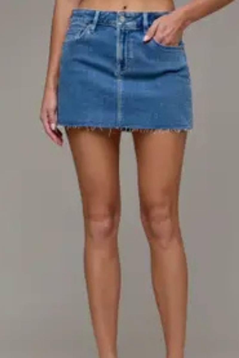 Peyton Stretch Mini Skirt by Hidden