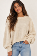 Amber Round Neck Knit Sweater