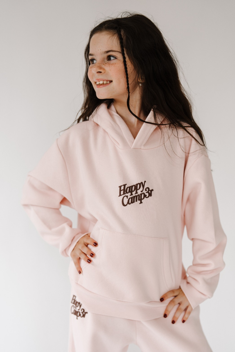 Youth Happy Camp3r Puff Hoodie