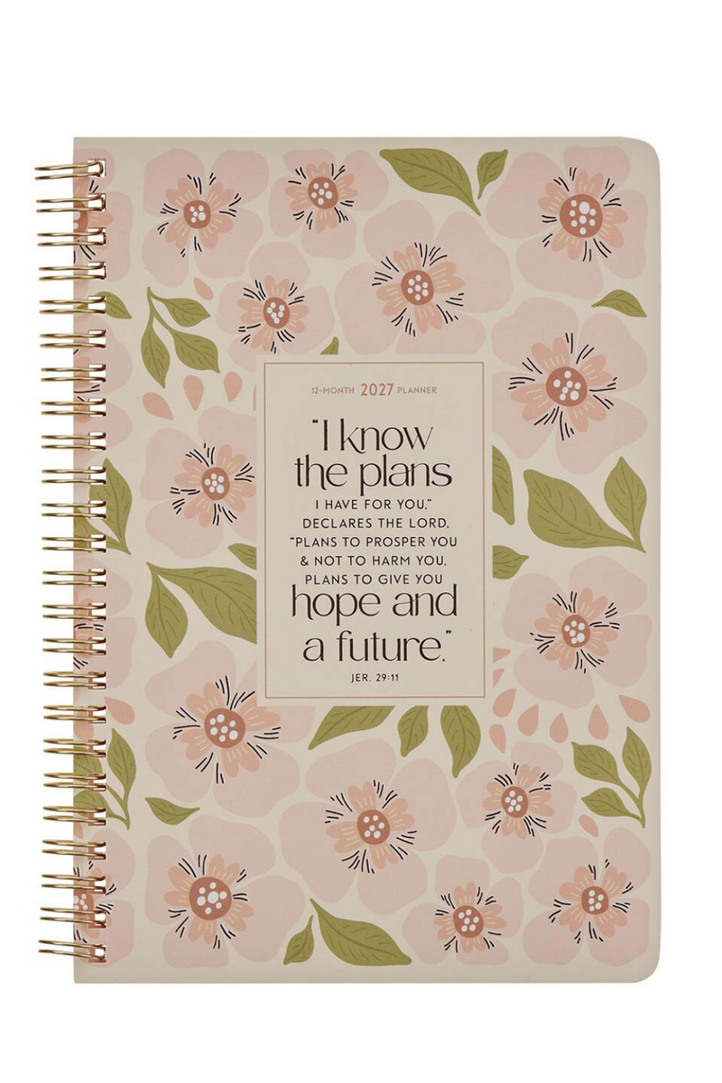 2027 Weekly Planner I Know the Plans