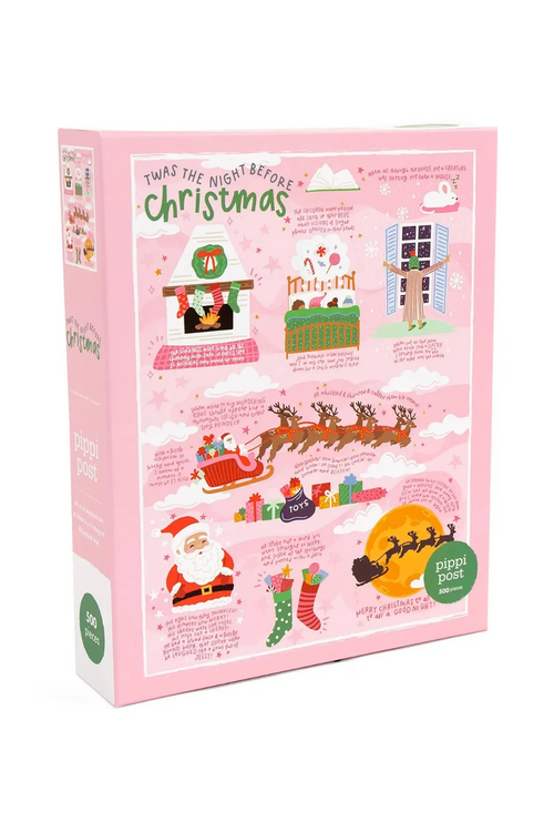 Twas the Night Before Christmas - 500 Piece Jigsaw Puzzle