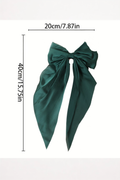 Simple Satin Hair Bow