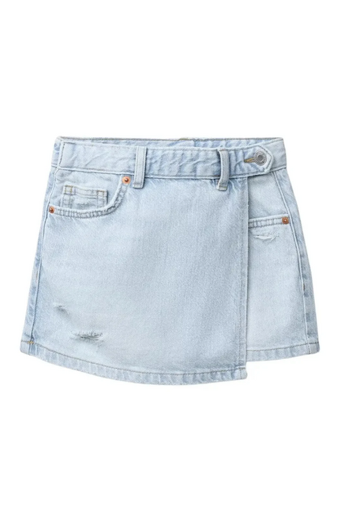 Girls Front Overlap Skort by Tractr