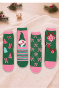 Christmas Fuzzy Socks