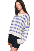 Allie Stripe Knit Sweater