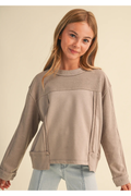Girls Crew Neck Sweatshirt