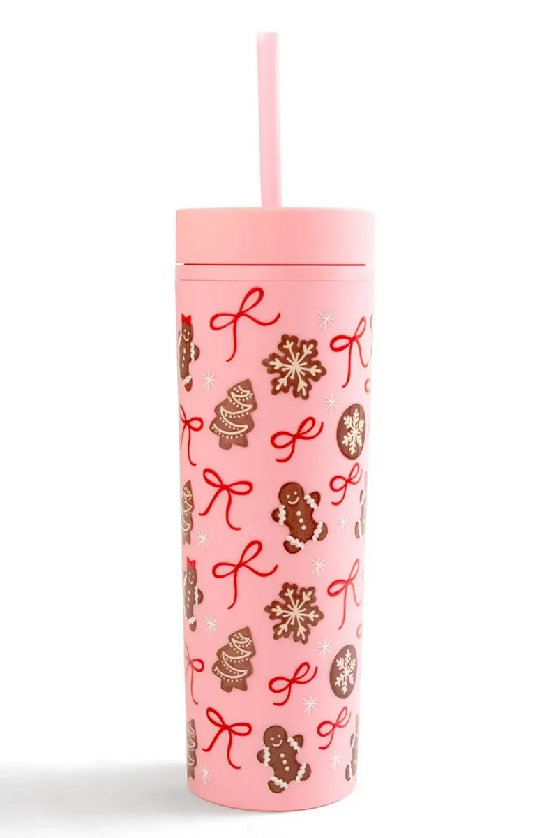 Gingerbread Cookies Christmas Tumbler