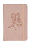 Trust Faux Leather Notebook with Elastic Closure