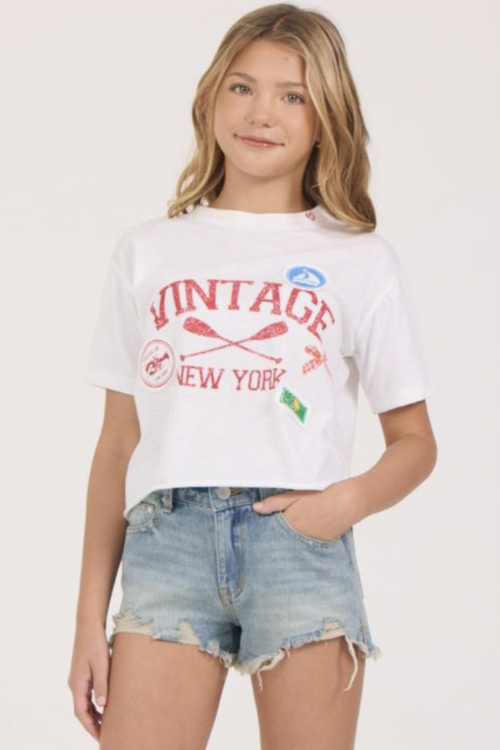 "Vintage New York" Boxy Tee