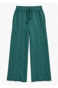 Wide Leg Raw Seamed Joggers by TENLY