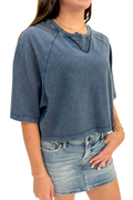 Mina Mineral Washed Top