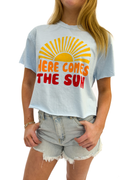 Here Comes the Sun Graphic Crop Top