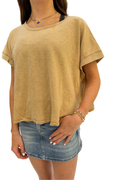 Amy Acid Wash Open Back Top