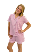 Pinstripe Sleep Shorts