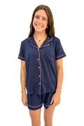 Elizabeth Button Up Sleep Shirt