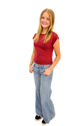 Luna Fitted Cropped Cap Sleeve Top