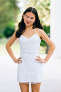 Juniors Etta Bow Sequin Dress by Katie J NYC