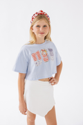 USA Gingham Star Headband