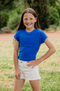 Rib Athletic Raglan Tee by Tenly